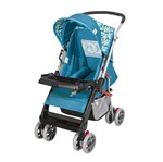 Ficha técnica e caractérísticas do produto Carrinho de Bebê Thor 03900.35 Azul Turquesa - Tutti Baby - Tutti Baby