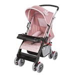 Ficha técnica e caractérísticas do produto Carrinho de Bebê Thor 03900.36 Rosa Coroa - Tutti Baby