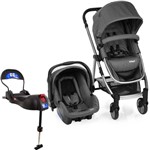 Ficha técnica e caractérísticas do produto Carrinho De Bebê Travel System Infanti Epic Lite Trio Grey Classic + Base Isofix