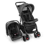 Carrinho de Bebê Travel System Moove Preto Mescla - Cosco