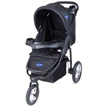 Ficha técnica e caractérísticas do produto Carrinho de Bebê Triciclo Velloz Ts Preto Prime Baby