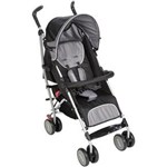 Ficha técnica e caractérísticas do produto Carrinho de Bebê Umbrella Ride Cosco Carvão - Preto