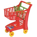 Ficha técnica e caractérísticas do produto Carrinho de Compra Infantil de Mercadinho Market Vermelho Magic Toys 872