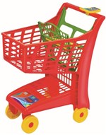 Ficha técnica e caractérísticas do produto Carrinho de Compras Infantil Vermelho Magic Toys