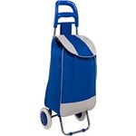 Ficha técnica e caractérísticas do produto Carrinho de Compras Leva Tudo Bag To Go Mor - Azul
