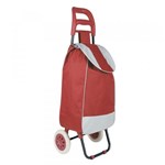 Ficha técnica e caractérísticas do produto Carrinho de Compras Leva Tudo Bag To Go - Vermelho - Mor
