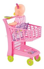 Ficha técnica e caractérísticas do produto Carrinho de Compras Magic Toys Market Rosa