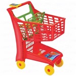 Ficha técnica e caractérísticas do produto Carrinho de Compras Market Vermelho Magic Toys