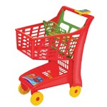 Ficha técnica e caractérísticas do produto Carrinho de Compras - Market Vermelho - Magic Toys