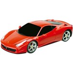 Ficha técnica e caractérísticas do produto Carrinho de Controle Remoto 1:18 XQ Ferrari 458 Italia BR441 - Multikids - Multikids