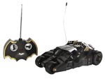 Ficha técnica e caractérísticas do produto Carrinho de Controle Remoto Batman Batmóvel The Dark Knight Rises Candide 7 Funções 9013