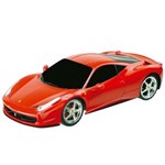 Ficha técnica e caractérísticas do produto Carrinho de Controle Remoto Ferrari 458 1:24 Multikids