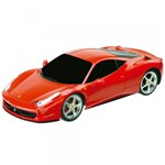 Ficha técnica e caractérísticas do produto Carrinho de Controle Remoto - Ferrari 458 Italia - 1:18 - Multikids