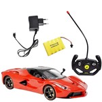 Ficha técnica e caractérísticas do produto Carrinho de Controle Remoto Ferrari com Bateria Recarregável - DM TOYS
