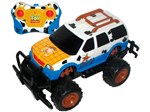 Carrinho de Controle Remoto Toy Story Rodeo Driver - Candide 3 Funções Alcance 5 à 10 Metros