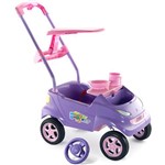 Ficha técnica e caractérísticas do produto Carrinho de Passeio Baby Car Lilás/Rosa 4004 - Homeplay