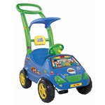 Ficha técnica e caractérísticas do produto Carrinho de Passeio Roller Baby Versátil Cebolinha Azul 1027 - Magic Toys - Magic Toys