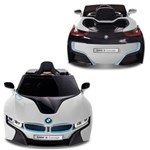 Ficha técnica e caractérísticas do produto Carrinho Eletrico Infantil BMW I8 Concept Controle Remoto Entrada Auxiliar MP3 6V