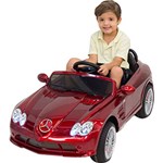 Ficha técnica e caractérísticas do produto Carrinho Elétrico Infantil Conversível Vermelho 12V com R/C - Mercedes Benz