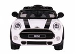 Ficha técnica e caractérísticas do produto Carrinho Elétrico Mini Cooper 12v com Controle Remoto Branco - Bel Brink - Bel Brink