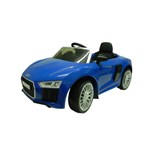 Ficha técnica e caractérísticas do produto Carrinho Elétrico Xalingo Audi R8 6V com Controle Azul