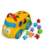 Ficha técnica e caractérísticas do produto Carrinho Escolar Baby Land Dino Cardoso Toys 3028