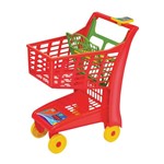 Ficha técnica e caractérísticas do produto Carrinho de Compras Market Vermelho Infantil 872 - Magic Toys