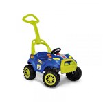 Ficha técnica e caractérísticas do produto Carrinho Infantil SMART PASSEIO PEDAL - Azul - Bandeirante Brinquedos