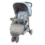 Ficha técnica e caractérísticas do produto Carrinho Junne 3 Rodas Baby Style Ondas Azul
