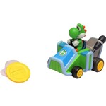 Ficha técnica e caractérísticas do produto Carrinho Mario Kart Coin Racers Yoshi - DTC