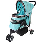 Ficha técnica e caractérísticas do produto Carrinho para Cães e Gatos Cute Pet Buggy Verde - Ibiyaya