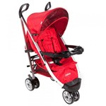 Ficha técnica e caractérísticas do produto Carrinho de Bebê Cosco 3 Rodas Umbrella Deluxe Vermelho - Dorel