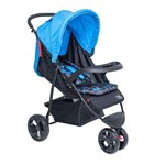 Ficha técnica e caractérísticas do produto Carrinho Urban Rodas Grandes Baby Azul Baby Style