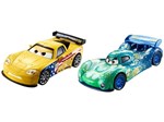 Carrinhos Jeff Gorvette e Carla Veloso - Carros Disney Pixar Mattel