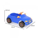 Ficha técnica e caractérísticas do produto Carro a Pedal Audi ATT Azul - Homeplay