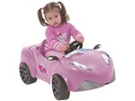 Carro a Pedal Infantil Xtreme Girl com Espelhos - Xalingo