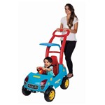 Ficha técnica e caractérísticas do produto Carro Andador Roller Baby Fit C/ Empurrador Azul Magic Toys