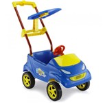 Ficha técnica e caractérísticas do produto Carro Baby Car Azul Escuro Homeplay