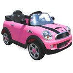 Ficha técnica e caractérísticas do produto Carro Biemme Mini Cooper Good Baby - Rosa