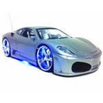 Ficha técnica e caractérísticas do produto Carro Carrinho Controle Remoto Ferrari 7 Funções - Prata