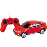 Ficha técnica e caractérísticas do produto Carro com Controle Remoto BMW X6 Escala 1:24 Vermelho - CKS