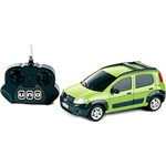 Ficha técnica e caractérísticas do produto Carro com Controle Remoto Fiat Novo Uno - Escala 1:18 - Verde - CKS