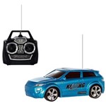 Ficha técnica e caractérísticas do produto Carro 3D com Controle Remoto 27 Mhz Art Brink Azul