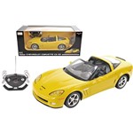Ficha técnica e caractérísticas do produto Carro de Controle Remoto Corvette Amarelo 1:12 - CKS