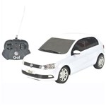 Ficha técnica e caractérísticas do produto Carro de Controle Remoto Volkswagen CKS Toys Gol Branco