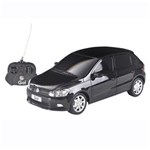 Ficha técnica e caractérísticas do produto Carro de Controle Remoto Volkswagen CKS Toys Gol Preto