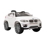 Ficha técnica e caractérísticas do produto Carro Elétrico Bandeirante BMW X6 Branca 6V