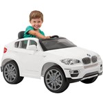 Ficha técnica e caractérísticas do produto Carro Elétrico Infantil BMW X6 Branca R/C 6V - Bandeirante