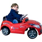 Ficha técnica e caractérísticas do produto Carro Elétrico Infantil Bz Car Vermelho 6V - Barzi Motors