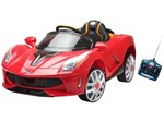 Ficha técnica e caractérísticas do produto Carro Elétrico Infantil Esporte Luxo - com Controle Remoto Emite Sons Bel Brink 12V
